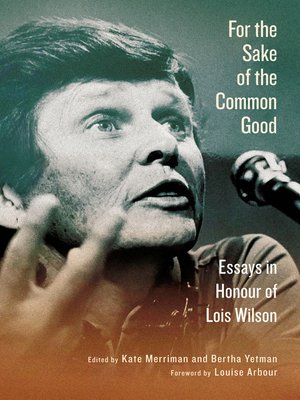 cover image of For the Sake of the Common Good
